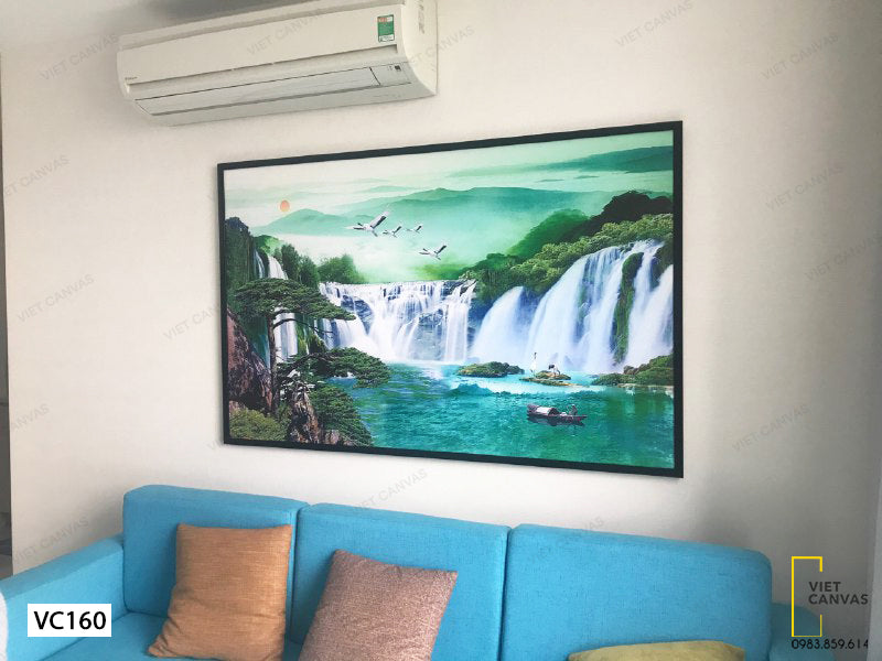 Tranh Dòng Thác Mộng Mơ - VC160