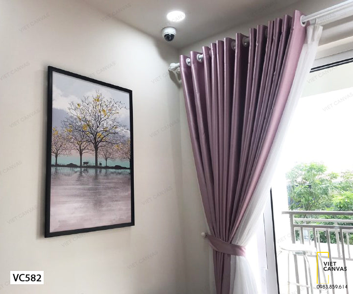 Tranh Hươu Dưới Những Gốc Cây - VC582
