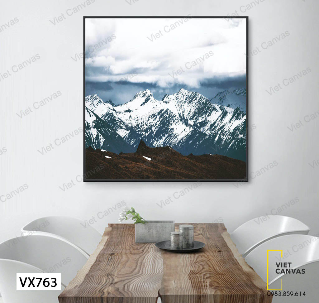 Tranh Những Tảng Đá Đóng Băng - VX763