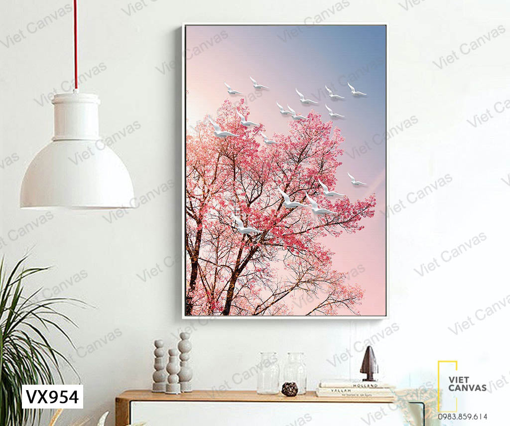 Tranh Cây Lá Ngọt Ngào - VX954