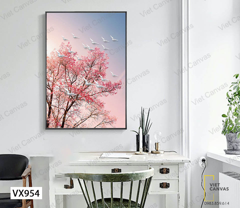 Tranh Cây Lá Ngọt Ngào - VX954