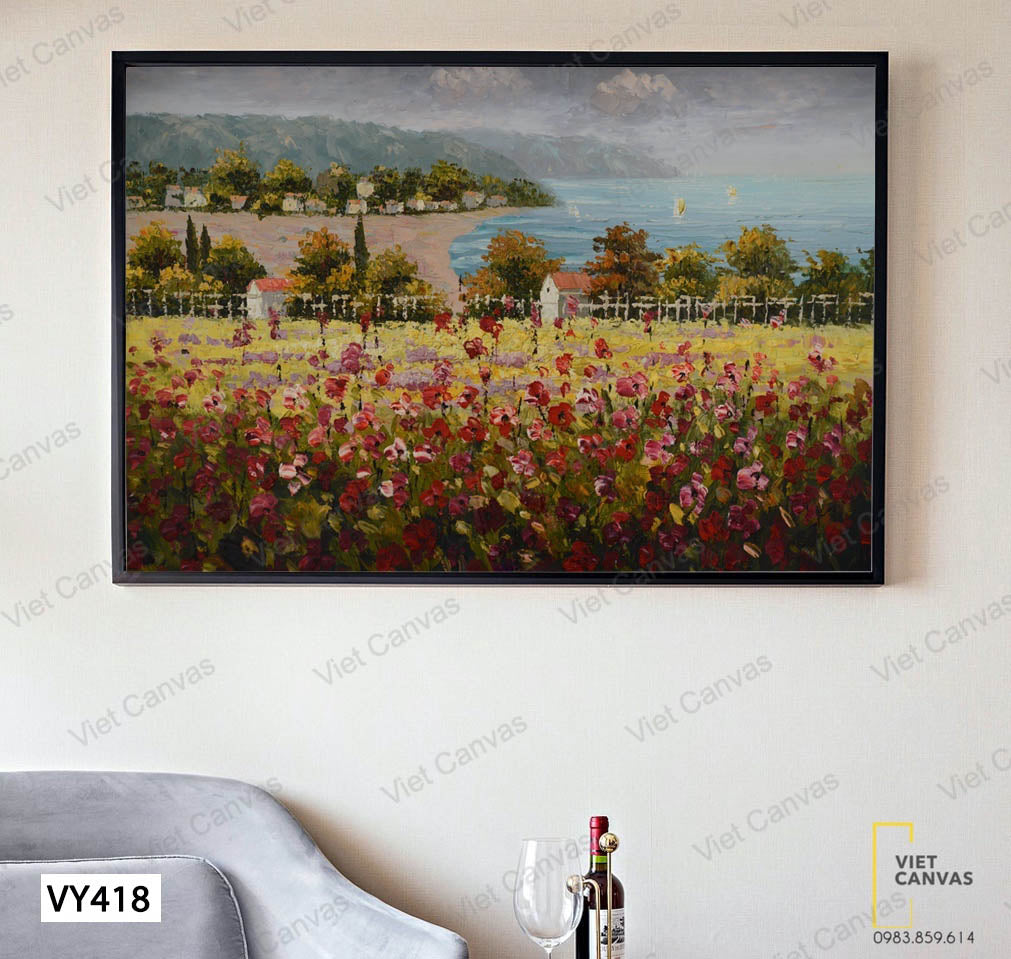 Tranh Vườn Hoa - VY418