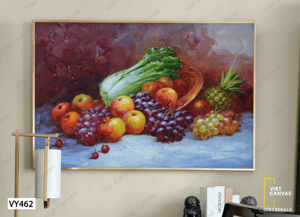 Tranh Trái Cây Phong Cách Cổ Điển - VY462