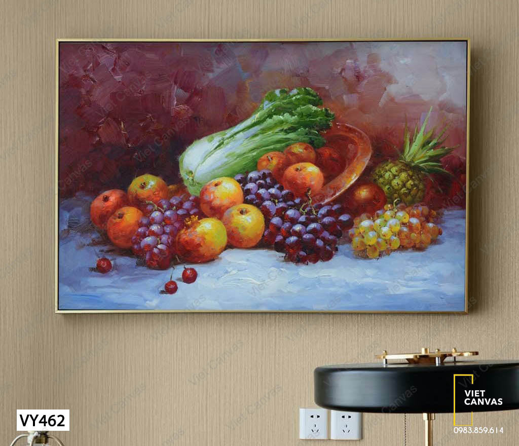 Tranh Trái Cây Phong Cách Cổ Điển - VY462