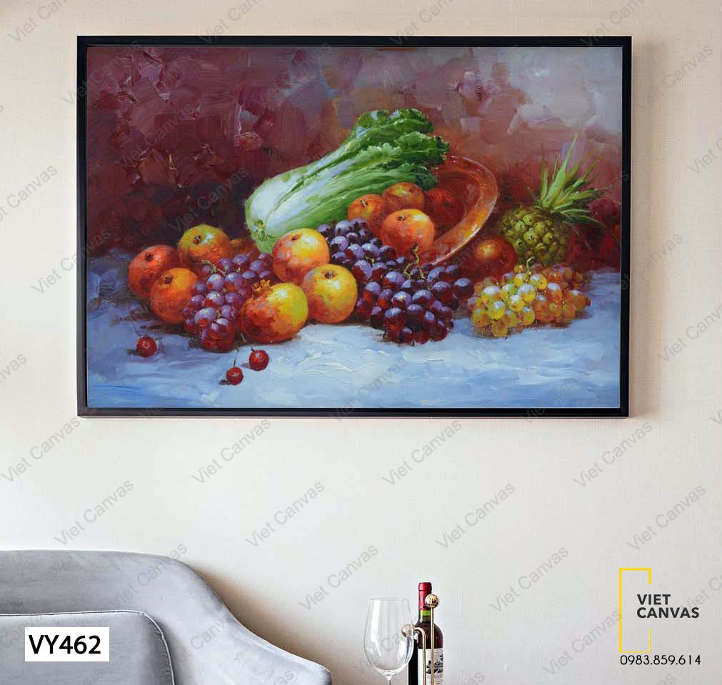 Tranh Trái Cây Phong Cách Cổ Điển - VY462