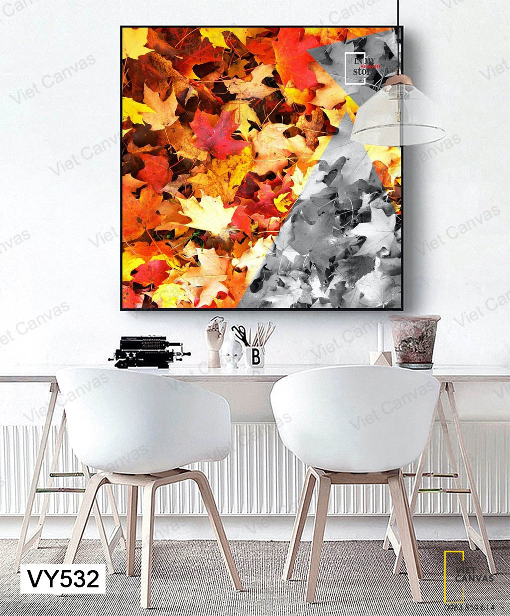 Tranh Lá Phong Đỏ - VY532