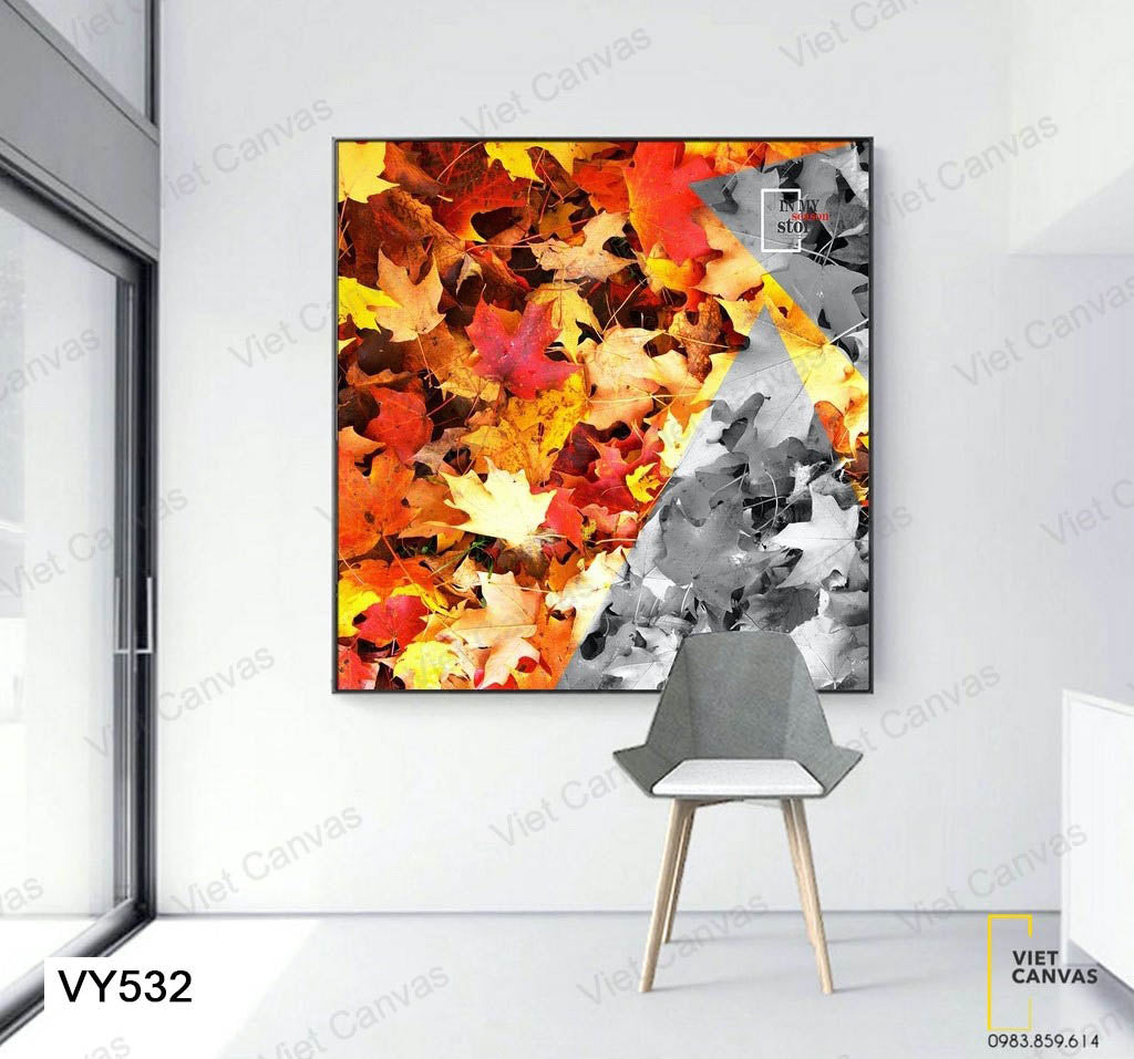 Tranh Lá Phong Đỏ - VY532