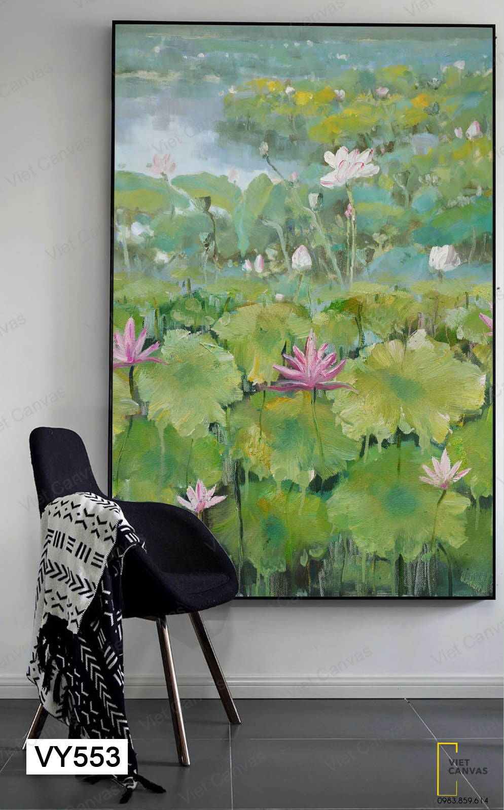 Tranh Ao Súng Thanh Bình - VY553