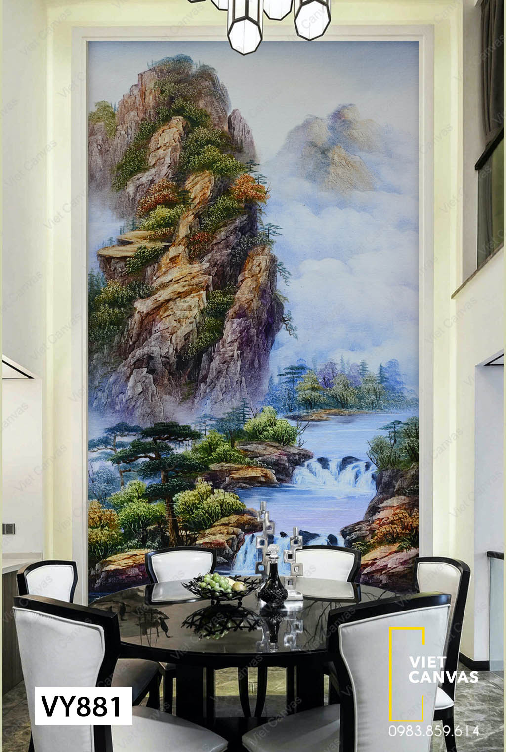 Tranh Non Nước Hữu Tình - VY881