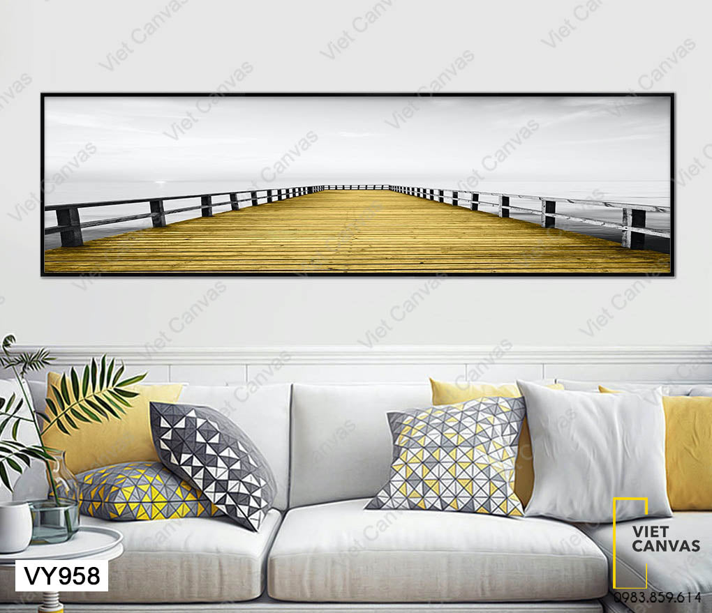 Tranh Cây Cầu Đơn Giản - VY958