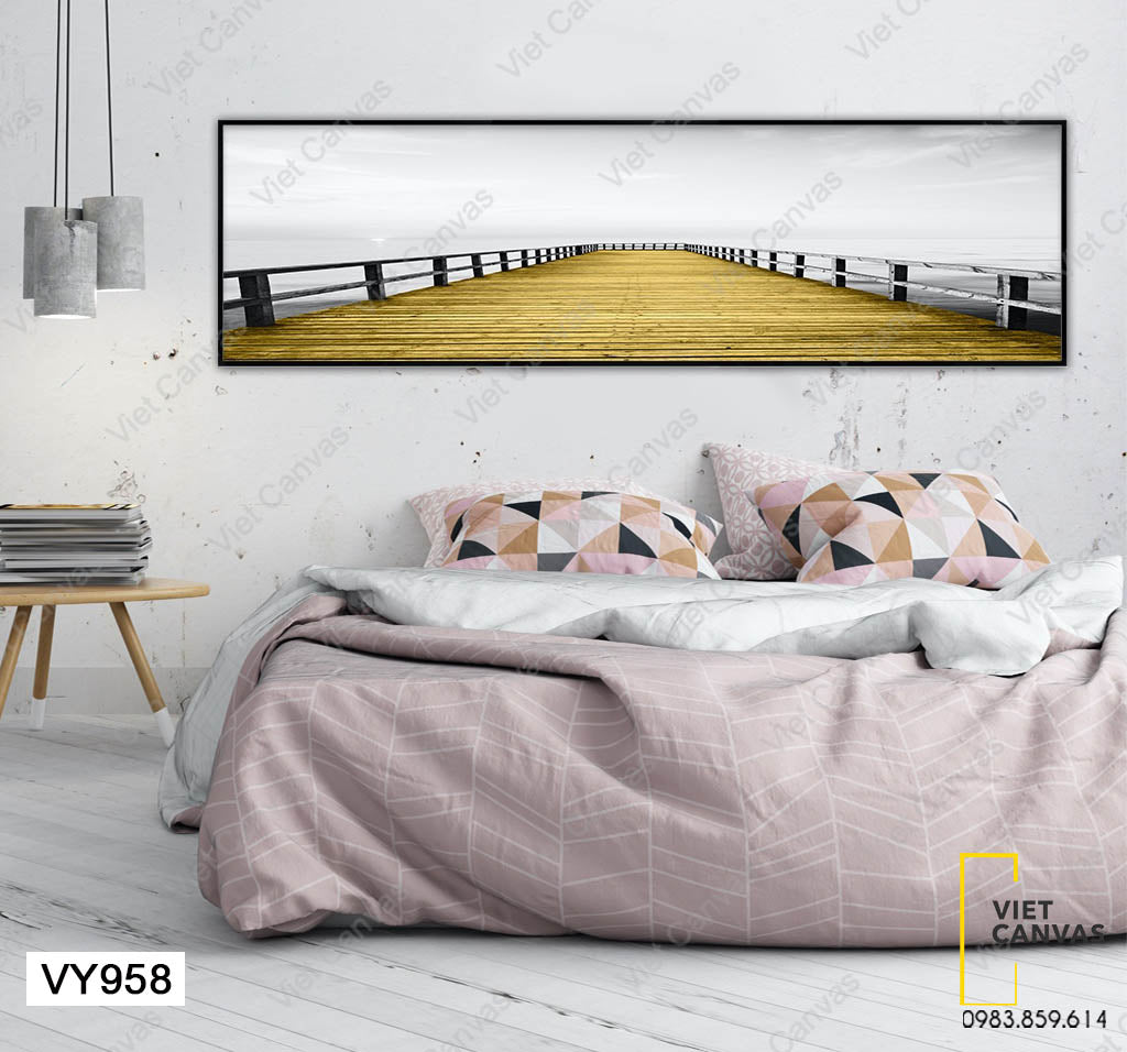 Tranh Cây Cầu Đơn Giản - VY958