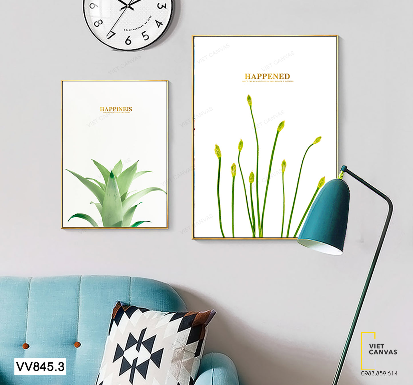 Bộ 2 Tranh Cây Cỏ - VV845.3