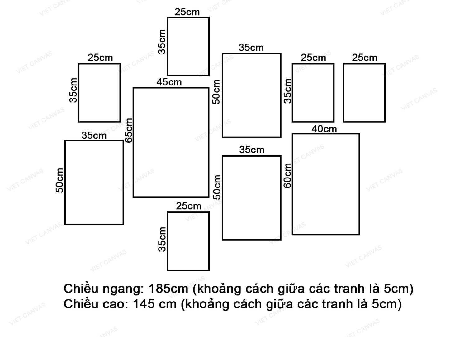 Bộ 10 Tranh Hoa, Bướm Và Quotes - VY631.1