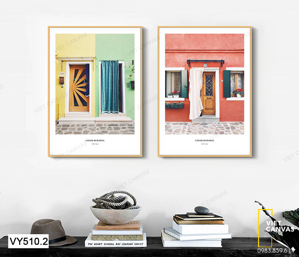 Bộ 2 Tranh Những Cánh Cửa - VY510.2