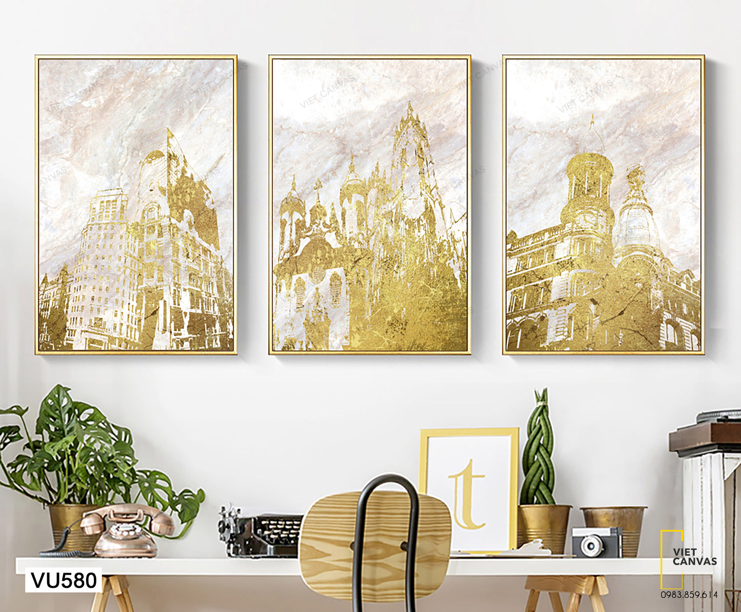 Bộ 3 Tranh Địa Danh Nổi Tiếng - VU580