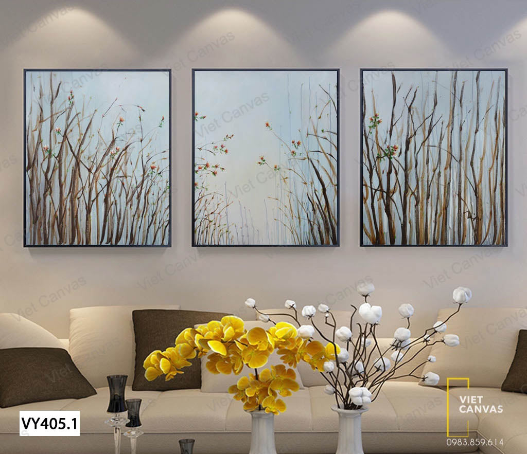 Bộ 3 Tranh Rừng Cây - VY405.1