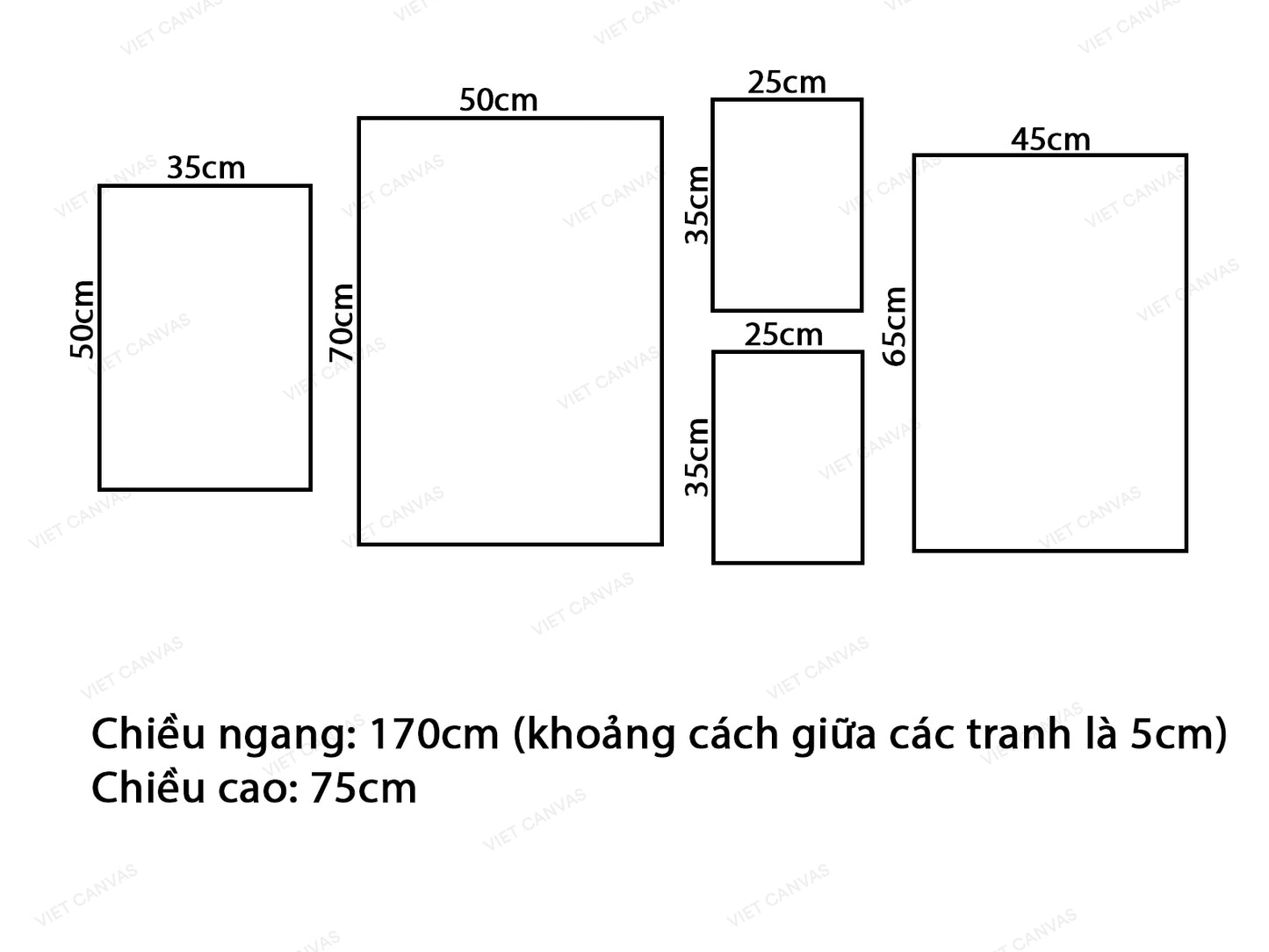 Bộ 5 Tranh Hoa Lá Và Chú Chim - VR287.1