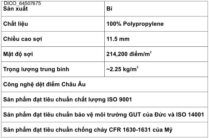 Thảm Sợi Ngắn - DICO_64507675