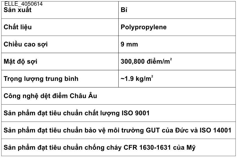 Thảm Sợi Ngắn - ELLE_4050614