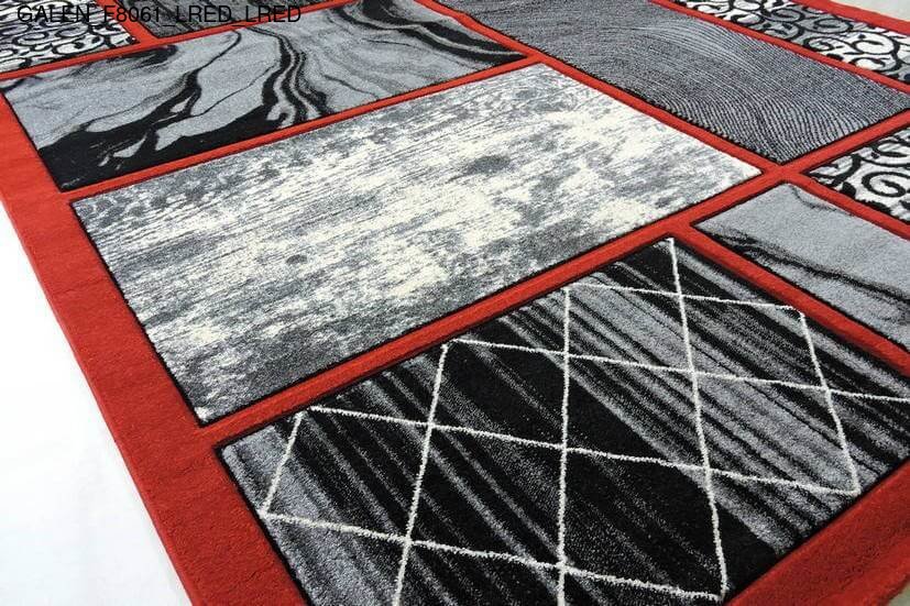 Thảm Sợi Ngắn - GALEN_F8061_LRED_LRED