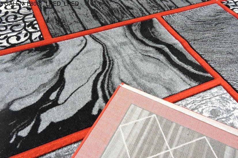 Thảm Sợi Ngắn - GALEN_F8061_LRED_LRED