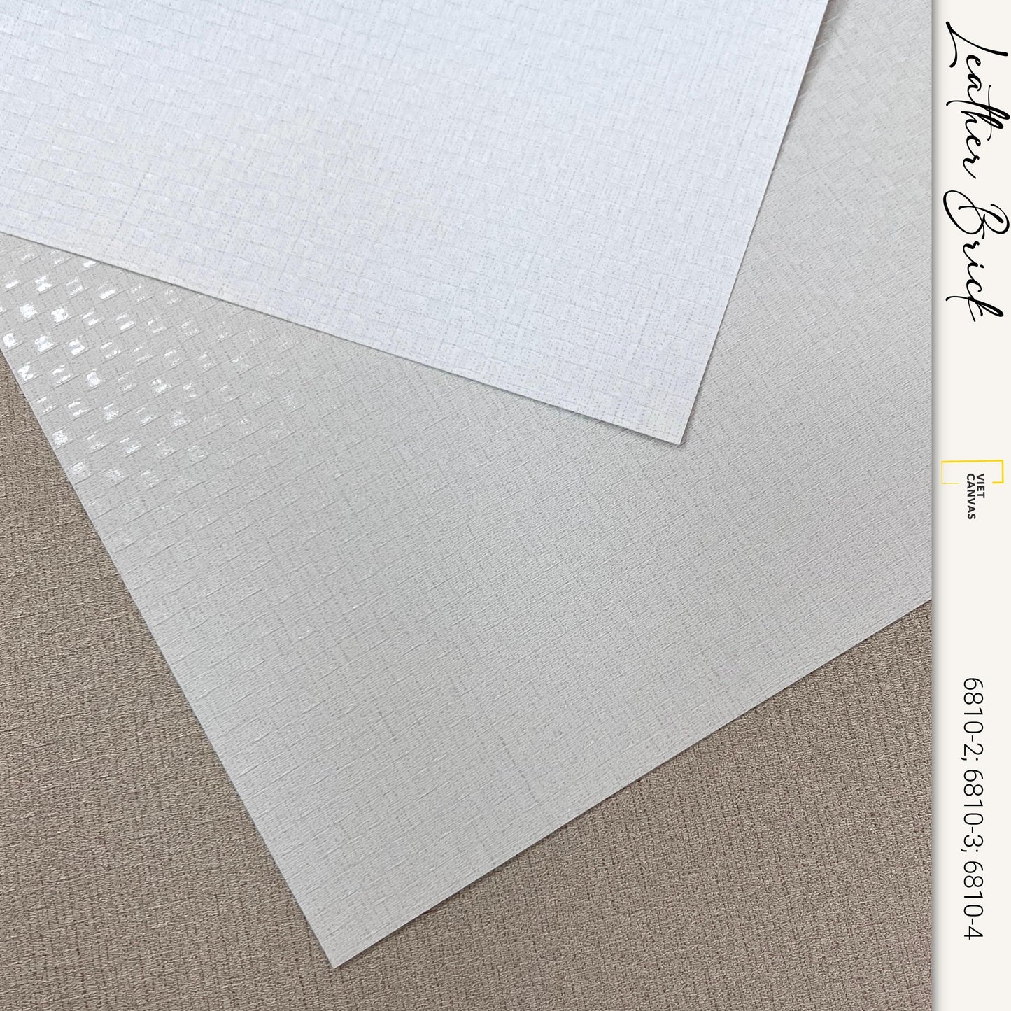 Giấy Dán Tường Leather Brick