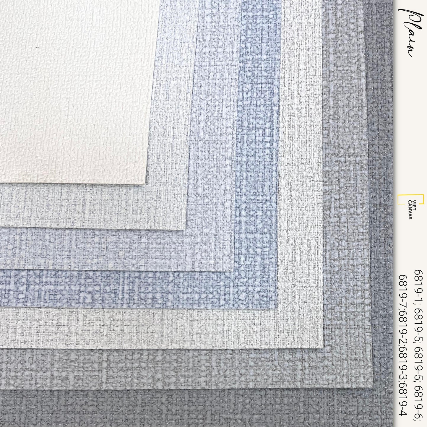 Giấy Dán Tường Plain Blue