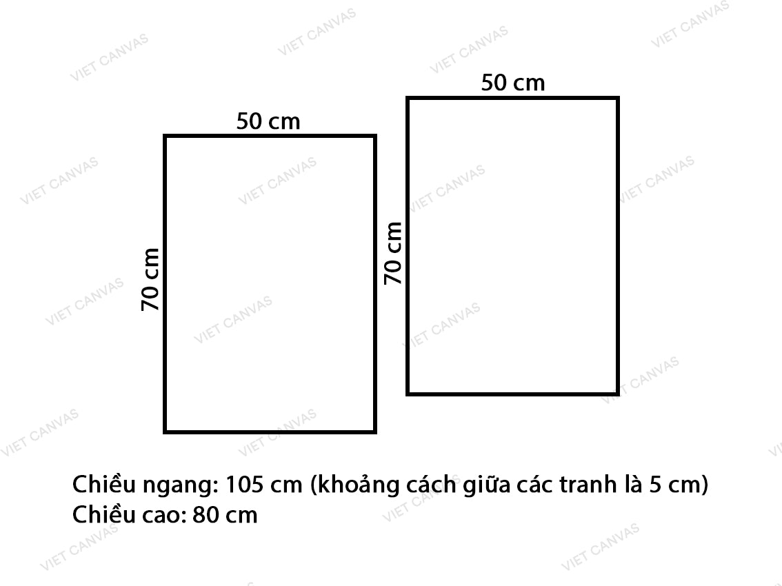Bộ 2 Tranh Thuyền Và Biển - VQ456.2