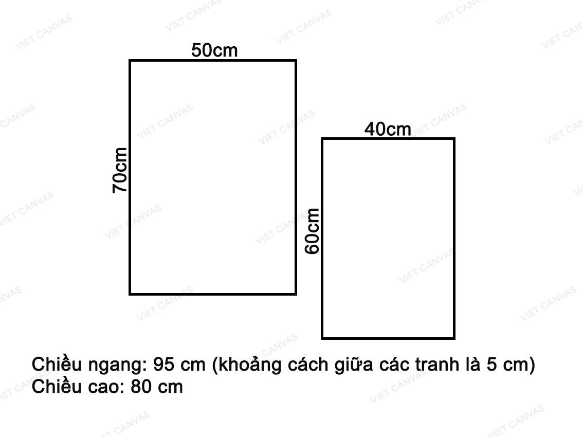 Bộ 2 Tranh Ngựa - VQ315.2