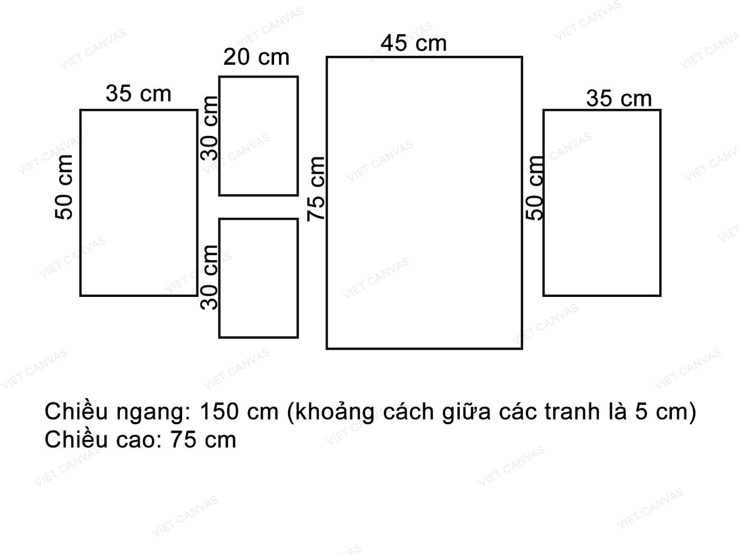 Bộ 5 Tranh Quả Khóm Và Quotes - VT398.1