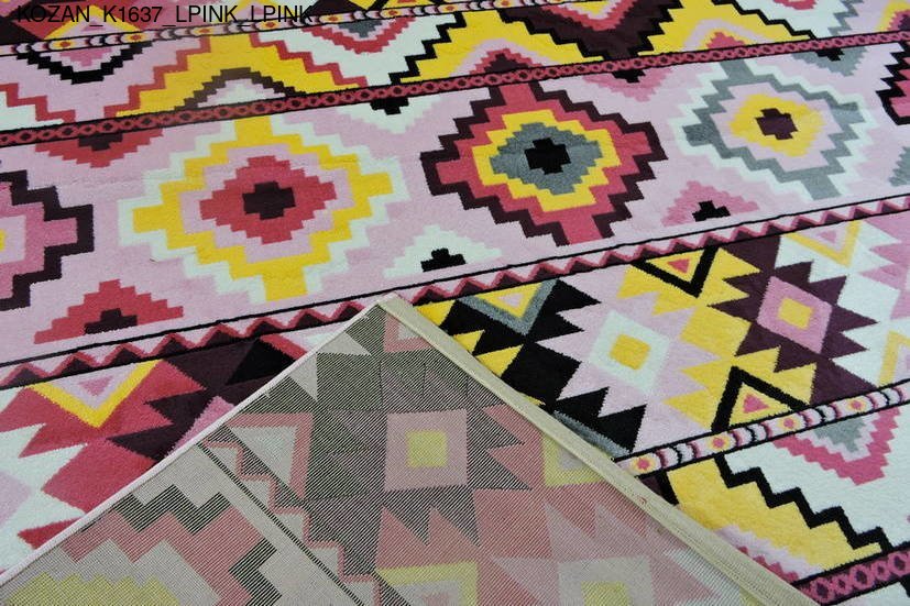 Thảm Sợi Ngắn - KOZAN_K1637_LPINK_LPINK