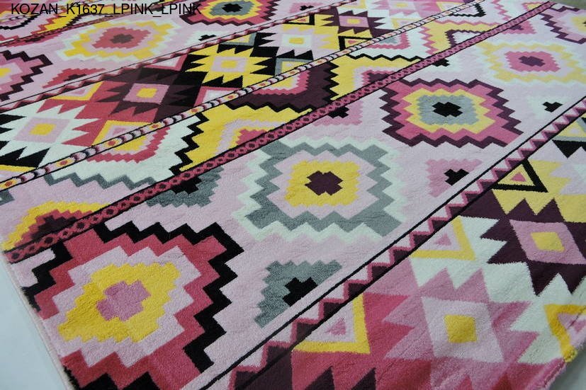 Thảm Sợi Ngắn - KOZAN_K1637_LPINK_LPINK