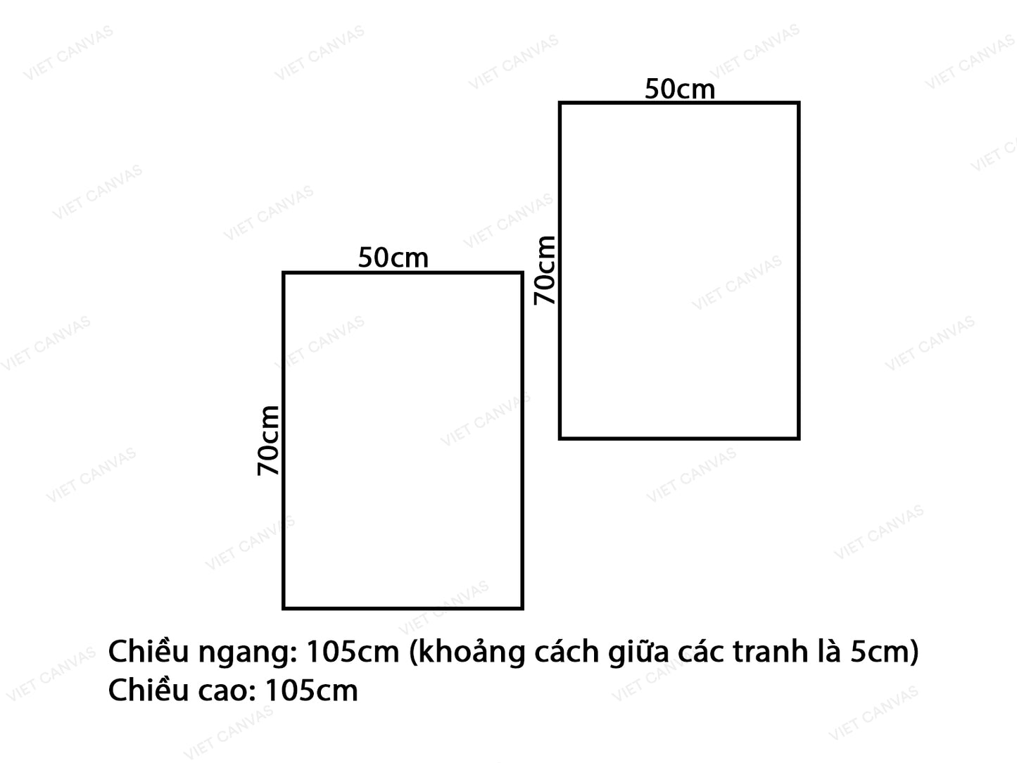 Bộ 2 Tranh Hoa Mẫu Đơn Và Hoa Râm Bụt - VV269.2