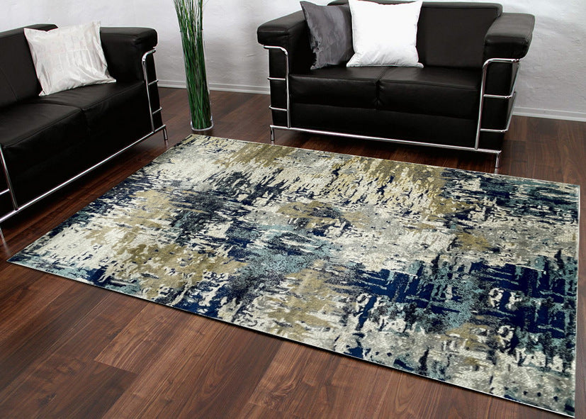 Thảm Sợi Ngắn - LE_222081A_BLUEGR_160X230