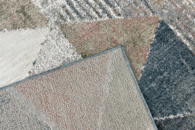 Thảm Sợi Ngắn - LE_222081A_REDGR2_150X220