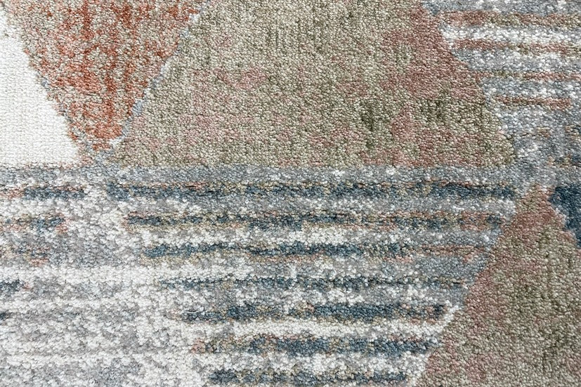 Thảm Sợi Ngắn - LE_222081A_REDGR2_150X220