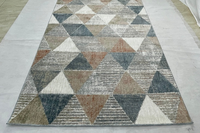 Thảm Sợi Ngắn - LE_222081A_REDGR2_150X220