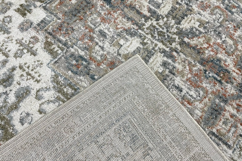 Thảm Sợi Ngắn - LE_222081A_REDGR3_155X220