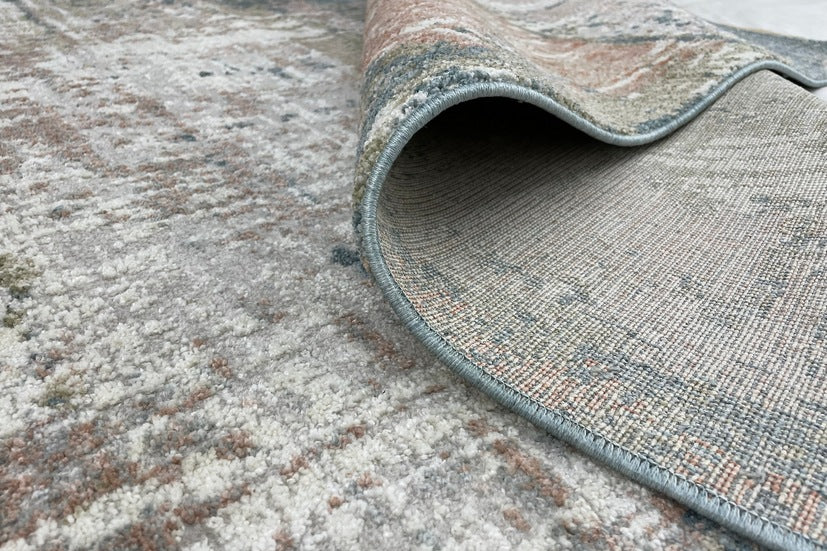 Thảm Sợi Ngắn - LE_222081A_REDGR4_160X230