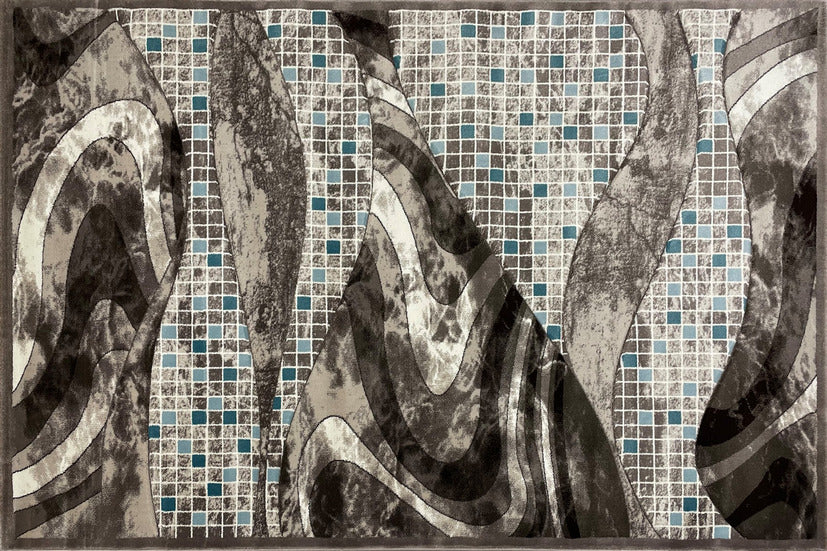 Thảm Sợi Ngắn - LE_225040A_DBE_160X230