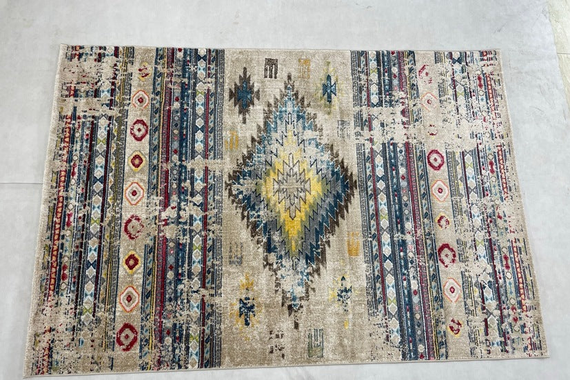 Thảm Sợi Ngắn - LE_228699A_BE_160X230