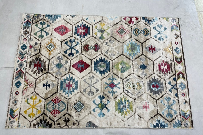 Thảm Sợi Ngắn - LE_228701A_BE_160X230