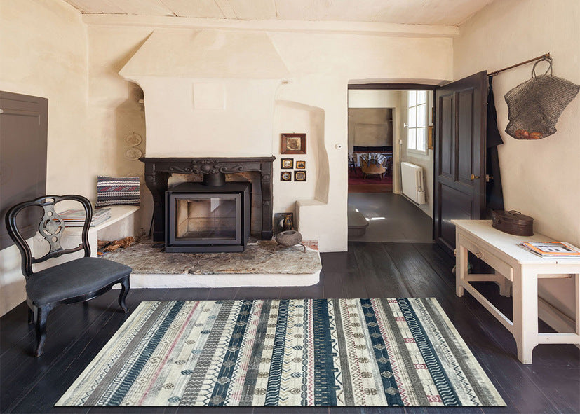 Thảm Sợi Ngắn - LE_228703A_LBE_160X230