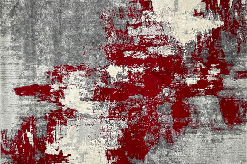 Thảm Sợi Ngắn - LE_228722A_RED_160X220