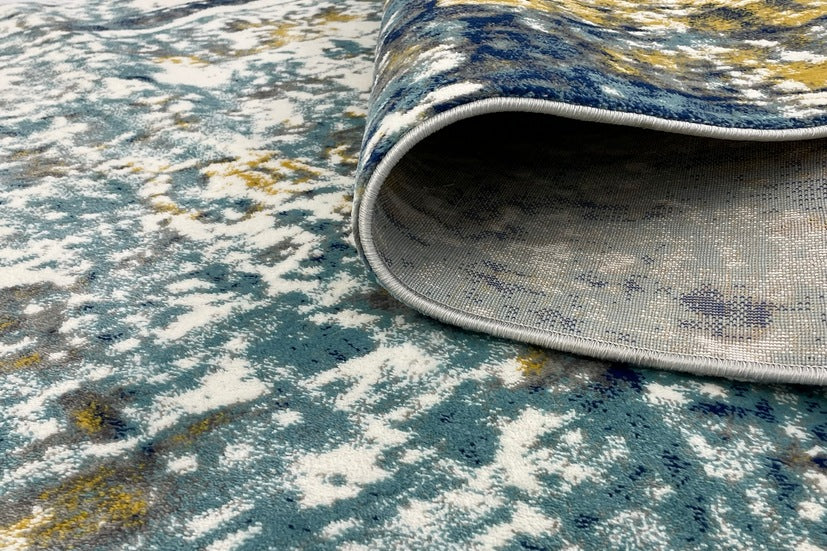 Thảm Sợi Ngắn - LE_229159A_BLUE_160X230