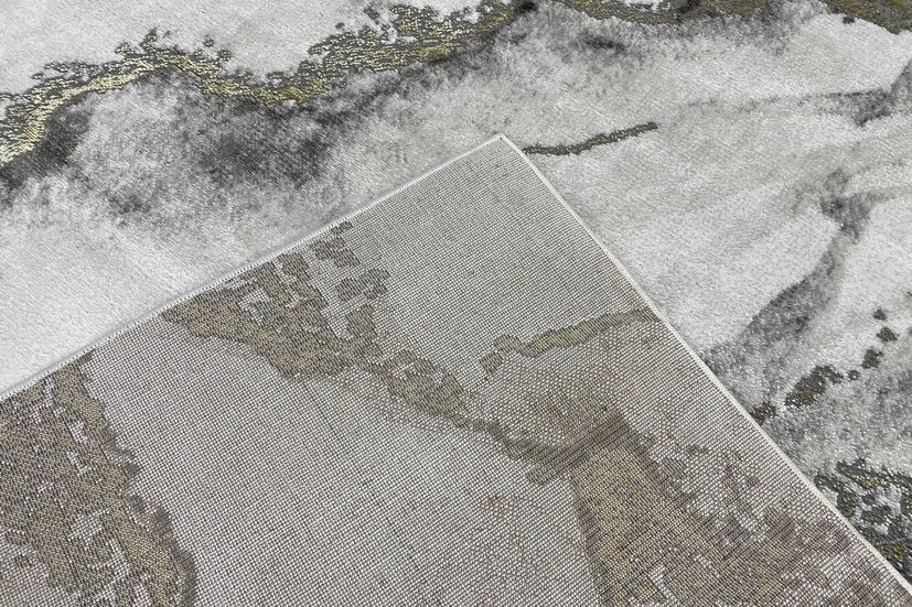 Thảm Sợi Ngắn - LE_229272A_GREY_160X230