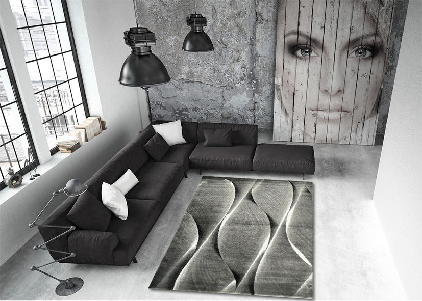 Thảm Sợi Ngắn - LE_229310_BL_160X230