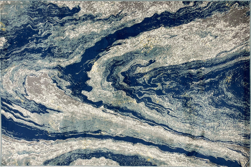 Thảm Sợi Ngắn - LE_229753A_BLUE_160X230