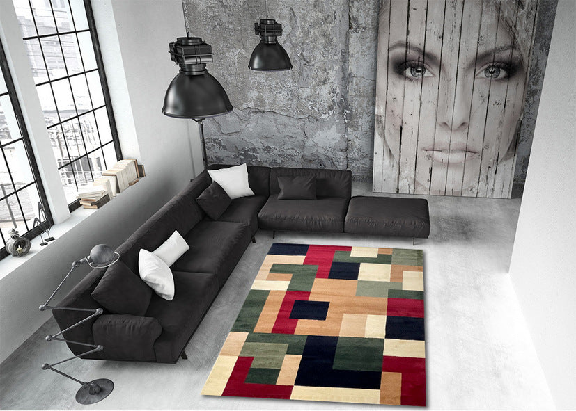 Thảm Sợi Ngắn - LE_22B185A_GRGOLD_160X230