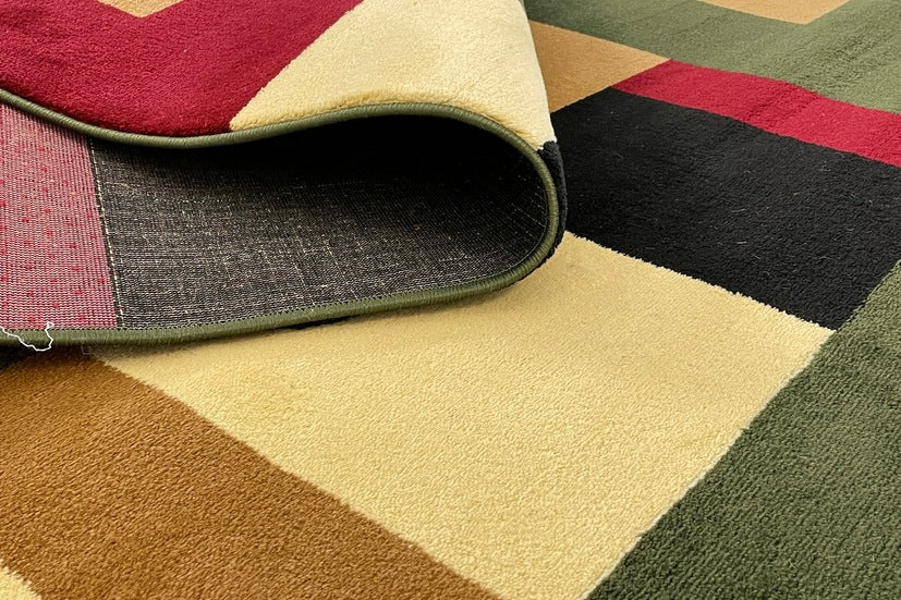 Thảm Sợi Ngắn - LE_22B185A_GRGOLD_160X230